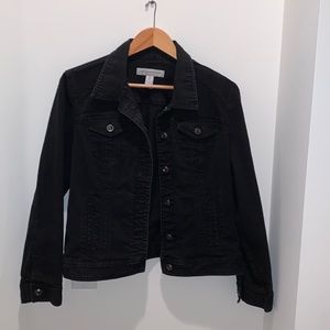 Chico’s Black Denim Jacket